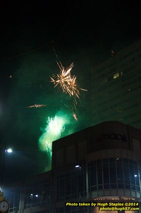 The Bozinis gather for their annual celebration of the New Year in Downtown Cincinnati