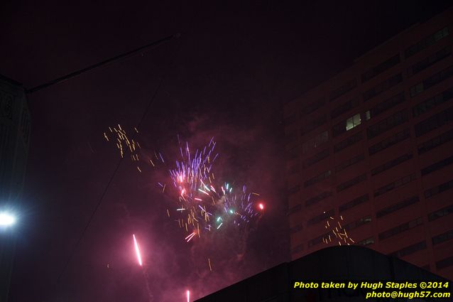 The Bozinis gather for their annual celebration of the New Year in Downtown Cincinnati