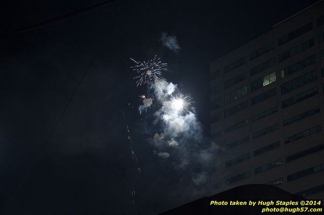 The Bozinis gather for their annual celebration of the New Year in Downtown Cincinnati