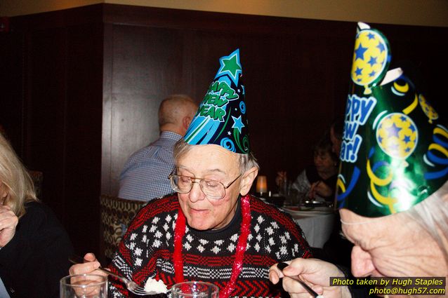 The Bozinis gather for their annual celebration of the New Year in Downtown Cincinnati