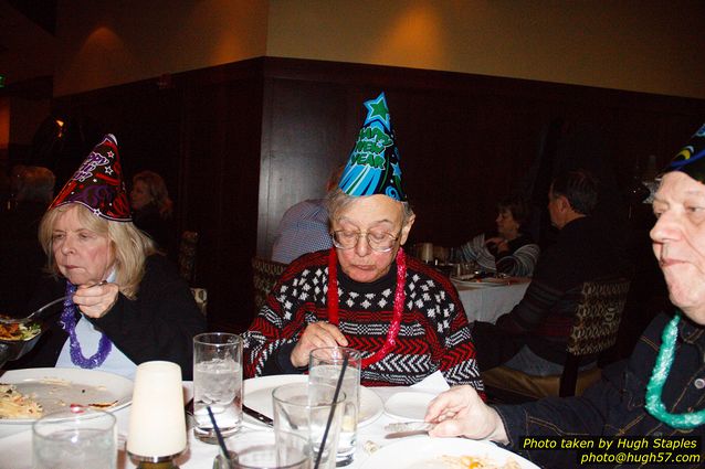 The Bozinis gather for their annual celebration of the New Year in Downtown Cincinnati