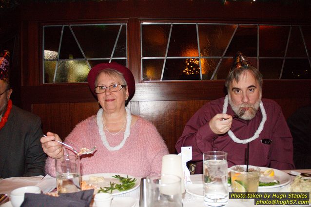 The Bozinis gather for their annual celebration of the New Year in Downtown Cincinnati