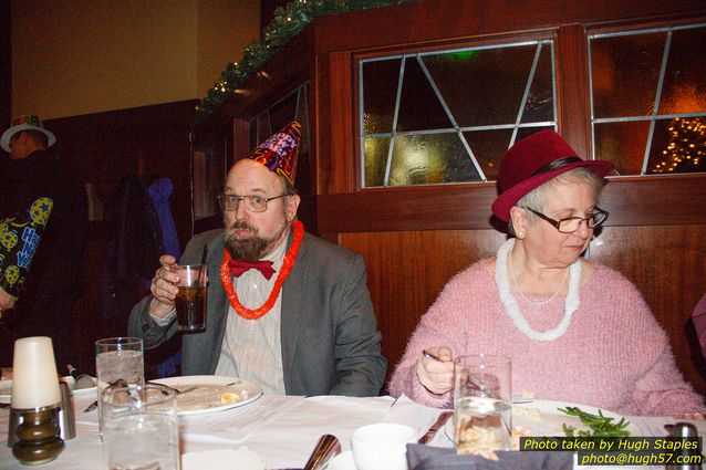 The Bozinis gather for their annual celebration of the New Year in Downtown Cincinnati