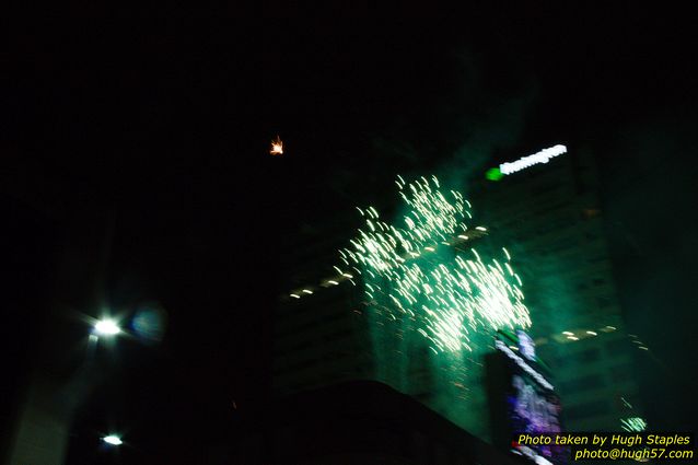 The Bozinis gather for their annual celebration of the New Year in Downtown Cincinnati