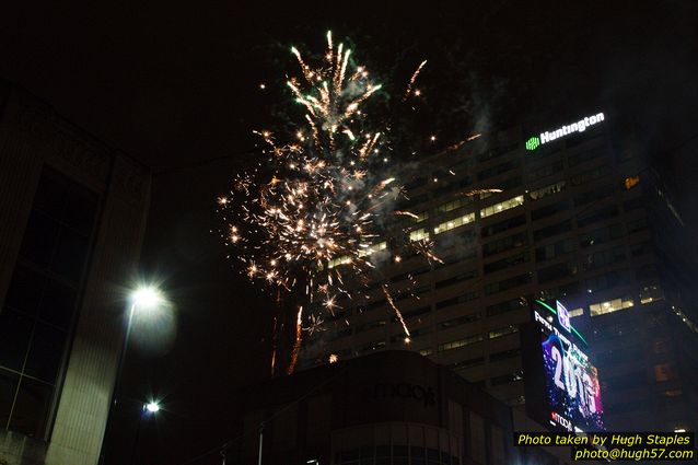 The Bozinis gather for their annual celebration of the New Year in Downtown Cincinnati