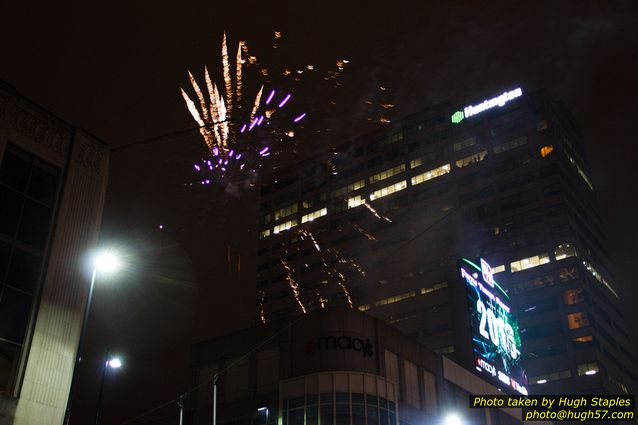 The Bozinis gather for their annual celebration of the New Year in Downtown Cincinnati