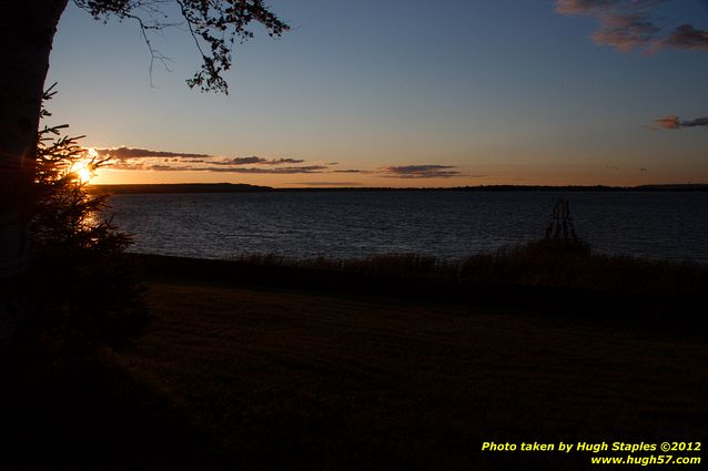 Sunset in Brimley, MI a few days after Summer Solstice 2012