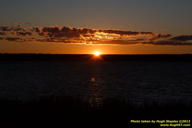 Sunset in Brimley, MI a few days after Summer Solstice 2012