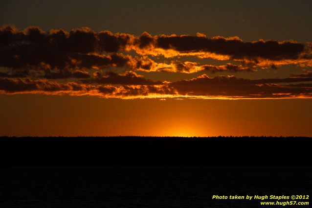 Sunset in Brimley, MI a few days after Summer Solstice 2012