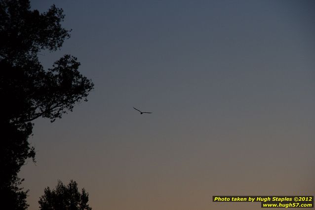 Sunset in Brimley, MI a few days after Summer Solstice 2012