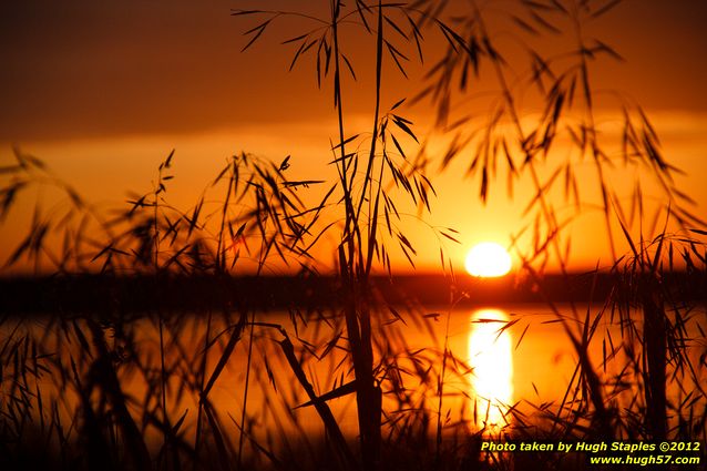 Sunset in Brimley, MI a few days after Summer Solstice 2012