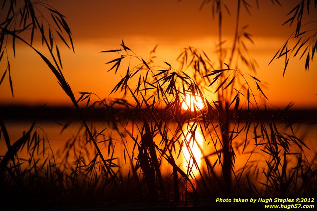 Sunset in Brimley, MI a few days after Summer Solstice 2012