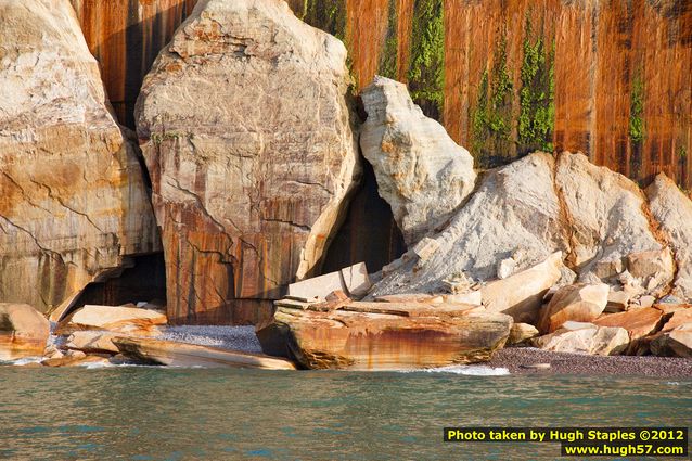 Boat Cruise on Pictured Rocks National Lakeshore