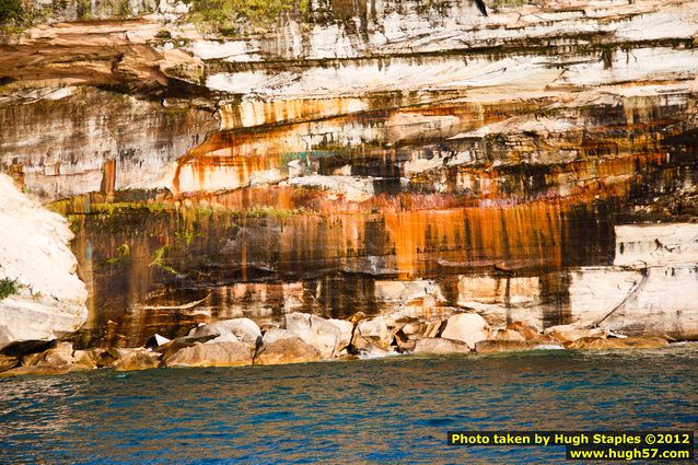 Boat Cruise on Pictured Rocks National Lakeshore