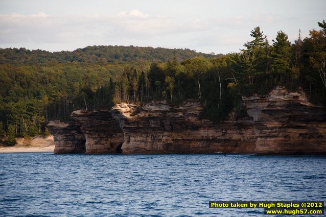 Boat Cruise on Pictured Rocks National Lakeshore