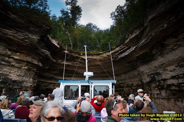 Boat Cruise on Pictured Rocks National Lakeshore