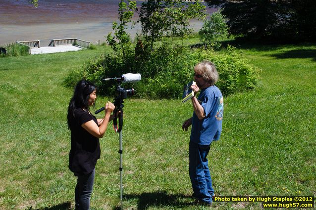 Helen Cho Anthos interviews Taylor Brugman for her documentary on the UP Book Tour