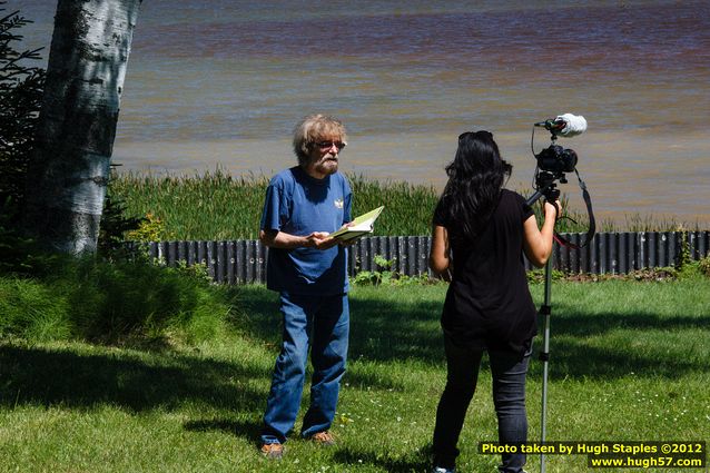 Helen Cho Anthos interviews Taylor Brugman for her documentary on the UP Book Tour