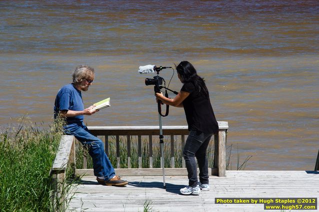 Helen Cho Anthos interviews Taylor Brugman for her documentary on the UP Book Tour