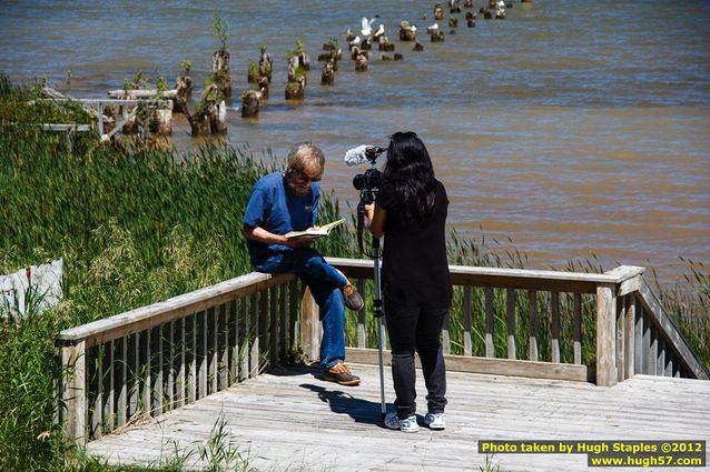 Helen Cho Anthos interviews Taylor Brugman for her documentary on the UP Book Tour