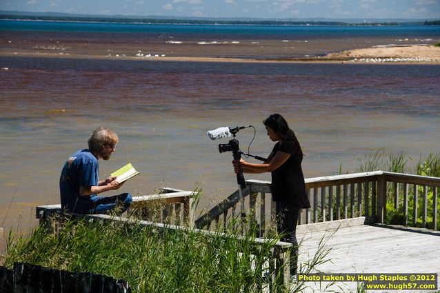 Helen Cho Anthos interviews Taylor Brugman for her documentary on the UP Book Tour