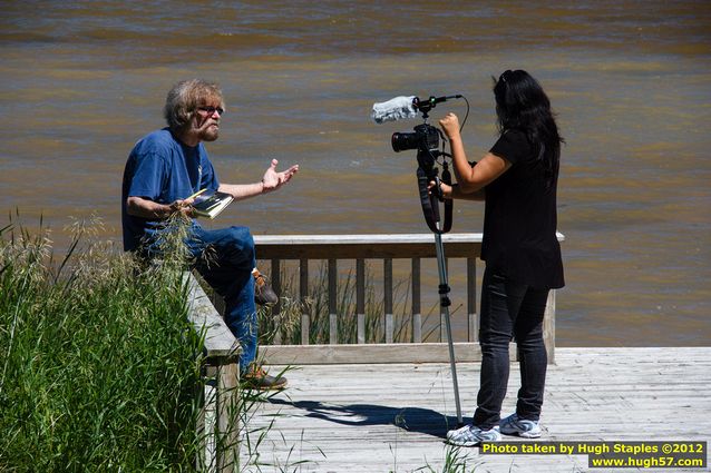 Helen Cho Anthos interviews Taylor Brugman for her documentary on the UP Book Tour