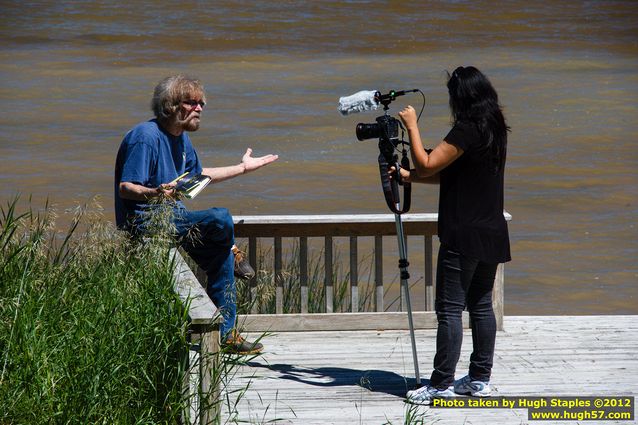 Helen Cho Anthos interviews Taylor Brugman for her documentary on the UP Book Tour
