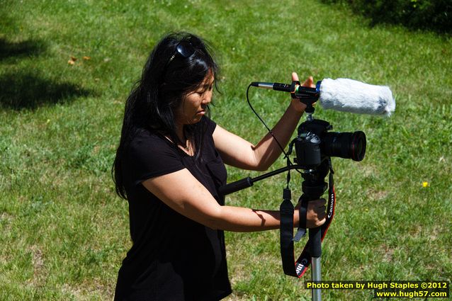 Helen Cho Anthos interviews Taylor Brugman for her documentary on the UP Book Tour