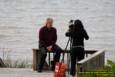 Steve Hamilton, author of the upcoming novel Die A Stranger, visits the U.P. for the World Premiere of his play, The Tomato Thief\nPrior to the show, Steve is interviewed by Helen Cho Anthos, videographer, in front of Lake Street Studio.