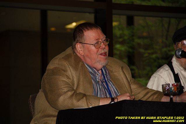 In and around Chicon 7, The World Science Fiction Convention. Panel: The Secret History of Worldcons, in which past Worldcon GOHs share stories from past Worldcons. Panelists are Gardner Dozios, George R.R. Martin, Mike Resnick, Joe Haldeman and Robert Silverberg.