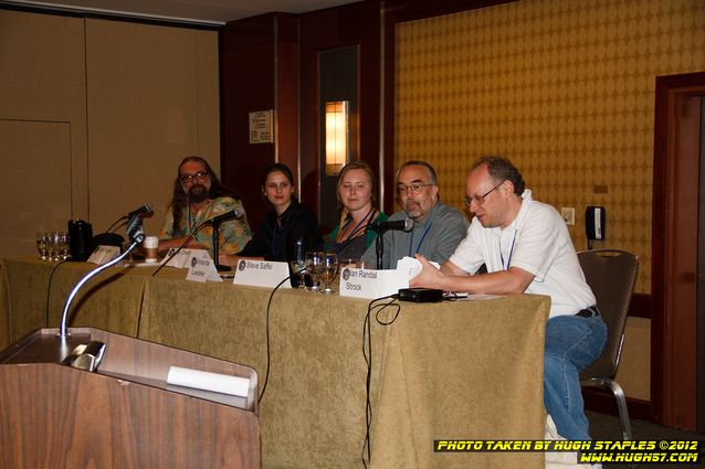 In and around Chicon 7, The World Science Fiction Convention. Panel: Do We Need Paper?