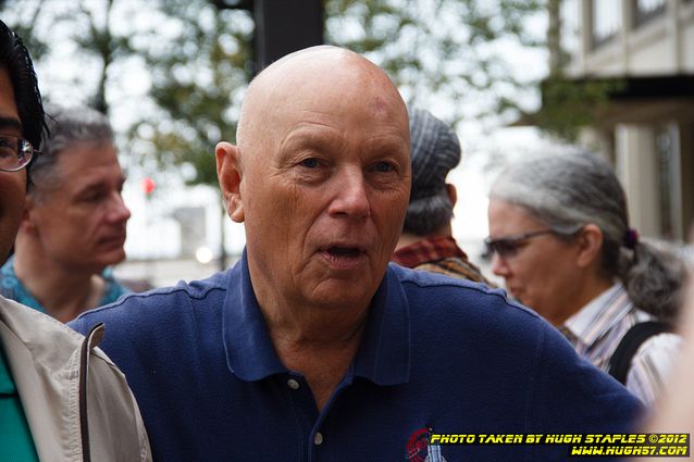 Strolling with the Stars, including Joe and Gay Haldeman, Story Musgrave, and John Scalzi. Here Story Musgrave.