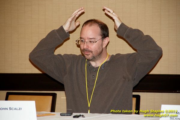 Context 24, with GOHs John Scalzi (subbing for L.E. Modesitt), Seanan McGuire and more!John Scalzi at the Autographing session