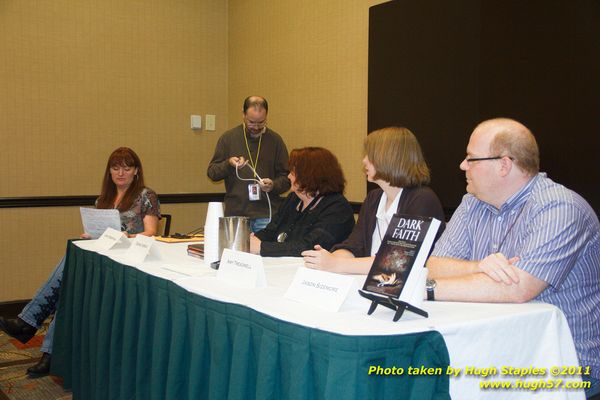 Context 24, with GOHs John Scalzi (subbing for L.E. Modesitt), Seanan McGuire and more!Panel: "More Than Just Window Dressing: How Secondary Characters Make Your Novel Come Alive" Panelists: Linda Robertson, John Scalzi, Denise Verrico, Amy Treadwell and Jason Sizemore
