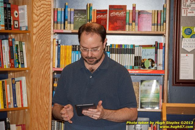 John Scalzi discusses and signs his latest book,  The Human Division