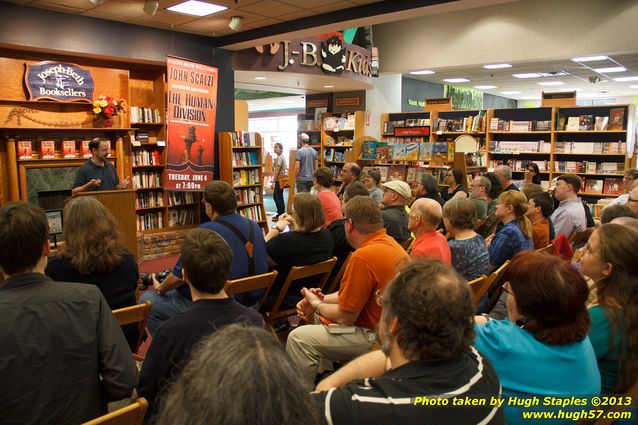 John Scalzi discusses and signs his latest book,  The Human Division