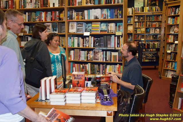 John Scalzi discusses and signs his latest book,  The Human Division
