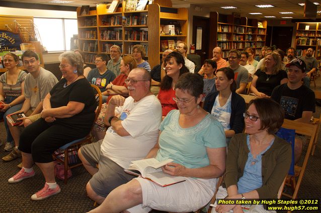 NYTimes Bestselling Author John Scalzi signs his latest book,  Redshirts