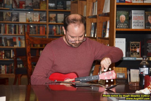 NYTimes Bestselling Author John Scalzi signs his latest book,  Redshirts