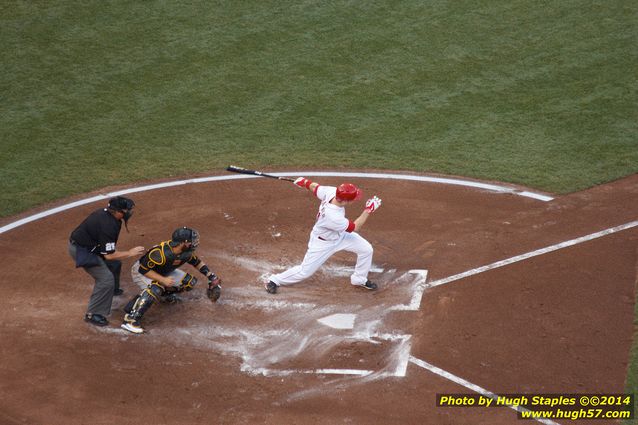 An exciting, come-from-behind victory for the Reds over the division rival Pittsburgh Pirates. Reds win, 6-5. Followed by Rozzi's Fireworks :-)