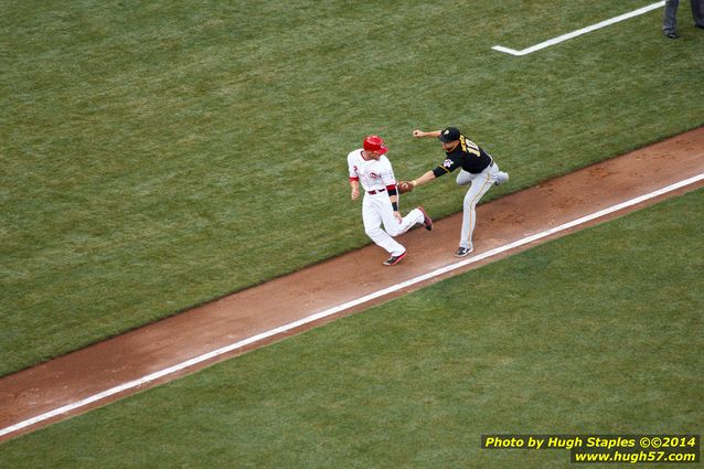 An exciting, come-from-behind victory for the Reds over the division rival Pittsburgh Pirates. Reds win, 6-5. Followed by Rozzi's Fireworks :-)