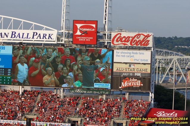 An exciting, come-from-behind victory for the Reds over the division rival Pittsburgh Pirates. Reds win, 6-5. Followed by Rozzi's Fireworks :-)