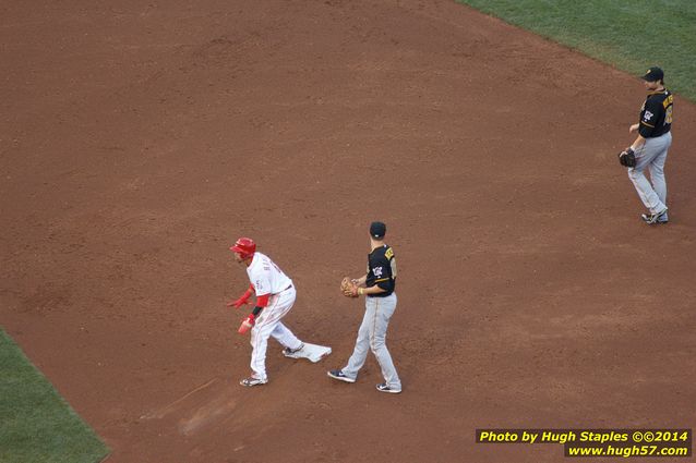 An exciting, come-from-behind victory for the Reds over the division rival Pittsburgh Pirates. Reds win, 6-5. Followed by Rozzi's Fireworks :-)