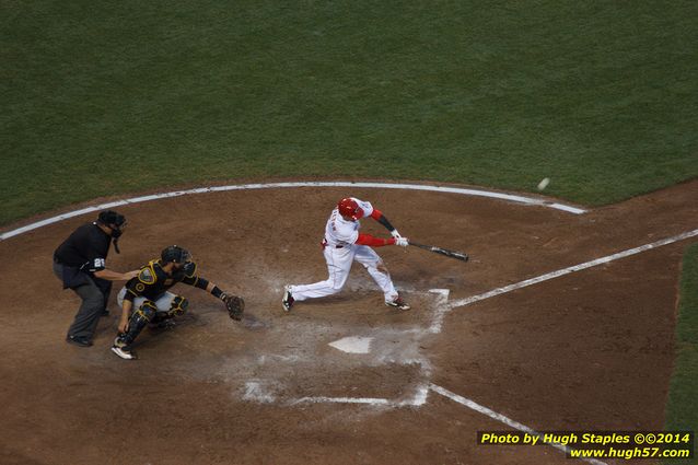 An exciting, come-from-behind victory for the Reds over the division rival Pittsburgh Pirates. Reds win, 6-5. Followed by Rozzi's Fireworks :-)