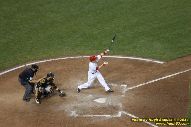 An exciting, come-from-behind victory for the Reds over the division rival Pittsburgh Pirates. Reds win, 6-5. Followed by Rozzi's Fireworks :-)