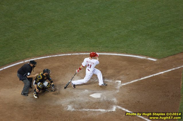 An exciting, come-from-behind victory for the Reds over the division rival Pittsburgh Pirates. Reds win, 6-5. Followed by Rozzi's Fireworks :-)