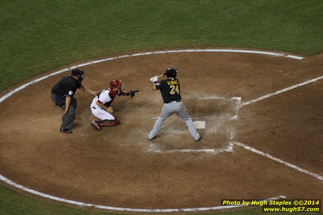 An exciting, come-from-behind victory for the Reds over the division rival Pittsburgh Pirates. Reds win, 6-5. Followed by Rozzi's Fireworks :-)