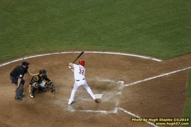 An exciting, come-from-behind victory for the Reds over the division rival Pittsburgh Pirates. Reds win, 6-5. Followed by Rozzi's Fireworks :-)