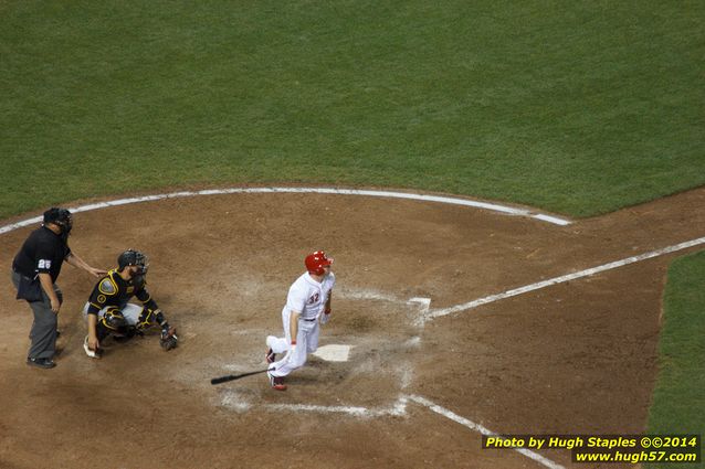 An exciting, come-from-behind victory for the Reds over the division rival Pittsburgh Pirates. Reds win, 6-5. Followed by Rozzi's Fireworks :-)