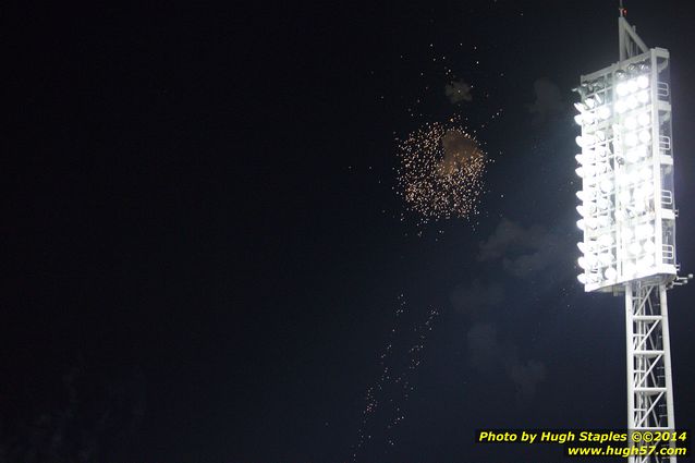 An exciting, come-from-behind victory for the Reds over the division rival Pittsburgh Pirates. Reds win, 6-5. Followed by Rozzi's Fireworks :-)